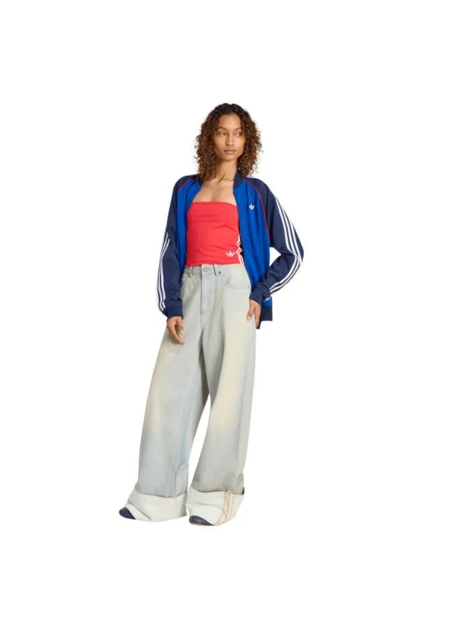 Adidas Originals  VINTAGE WIDE LEG JEANS for Women | Best Price UAE